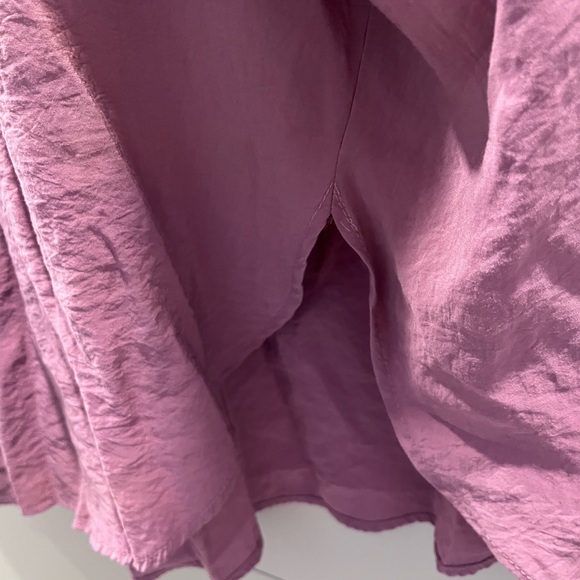 Zara Pink/Purple Casual Button Down Shirt - Very Oversized - Picture 4 of 5